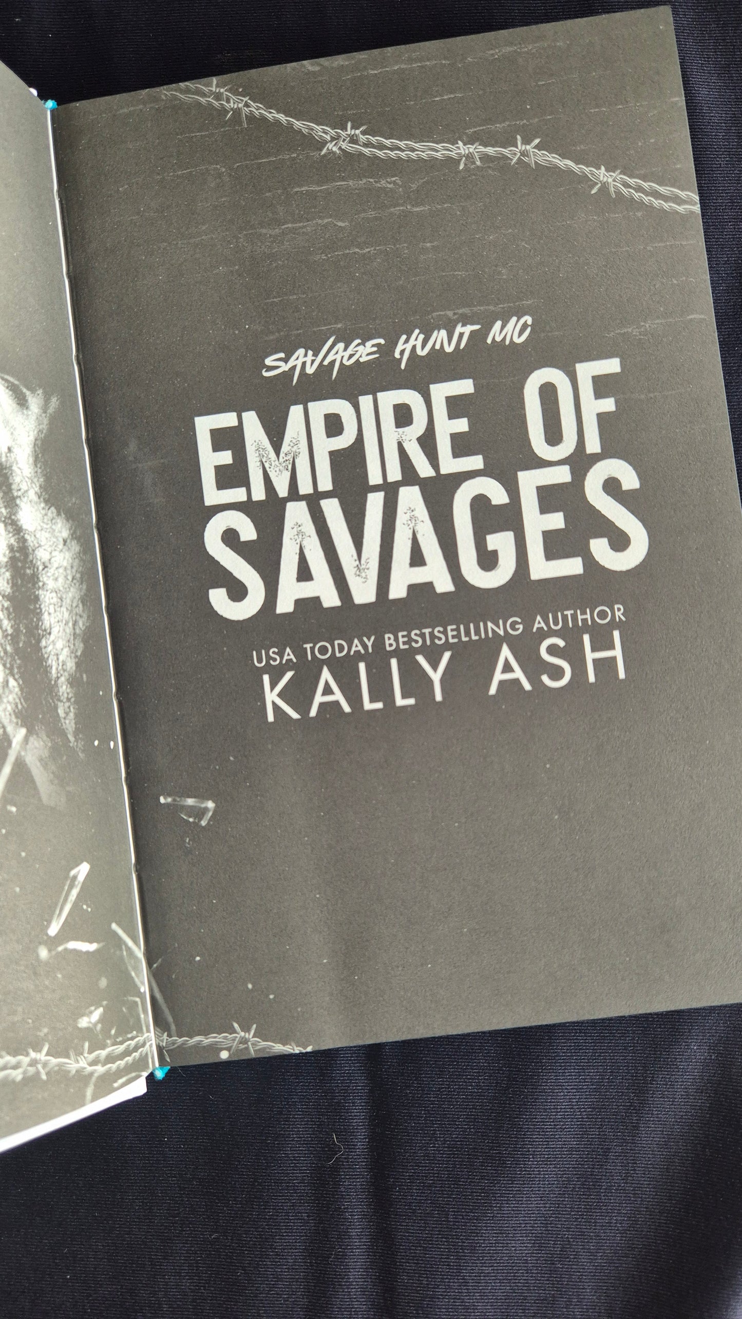 HARDCOVER: Empire of Savages (Savage Hunt MC #1)