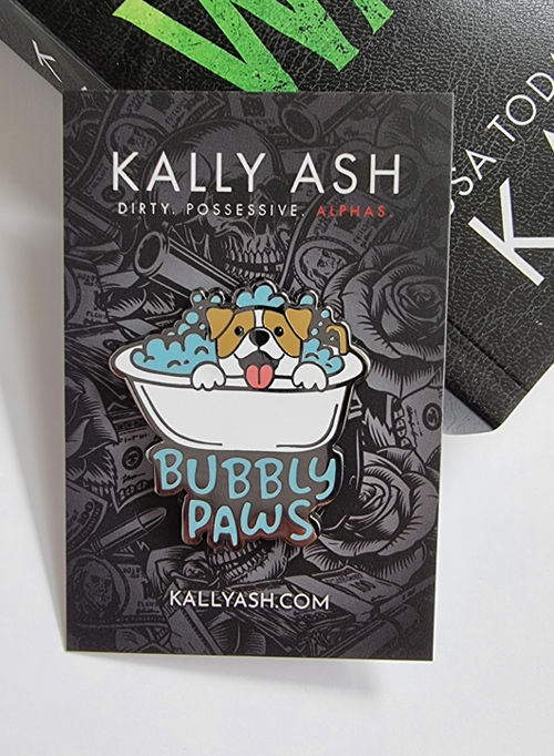Bubbly Paws Enamel Pin